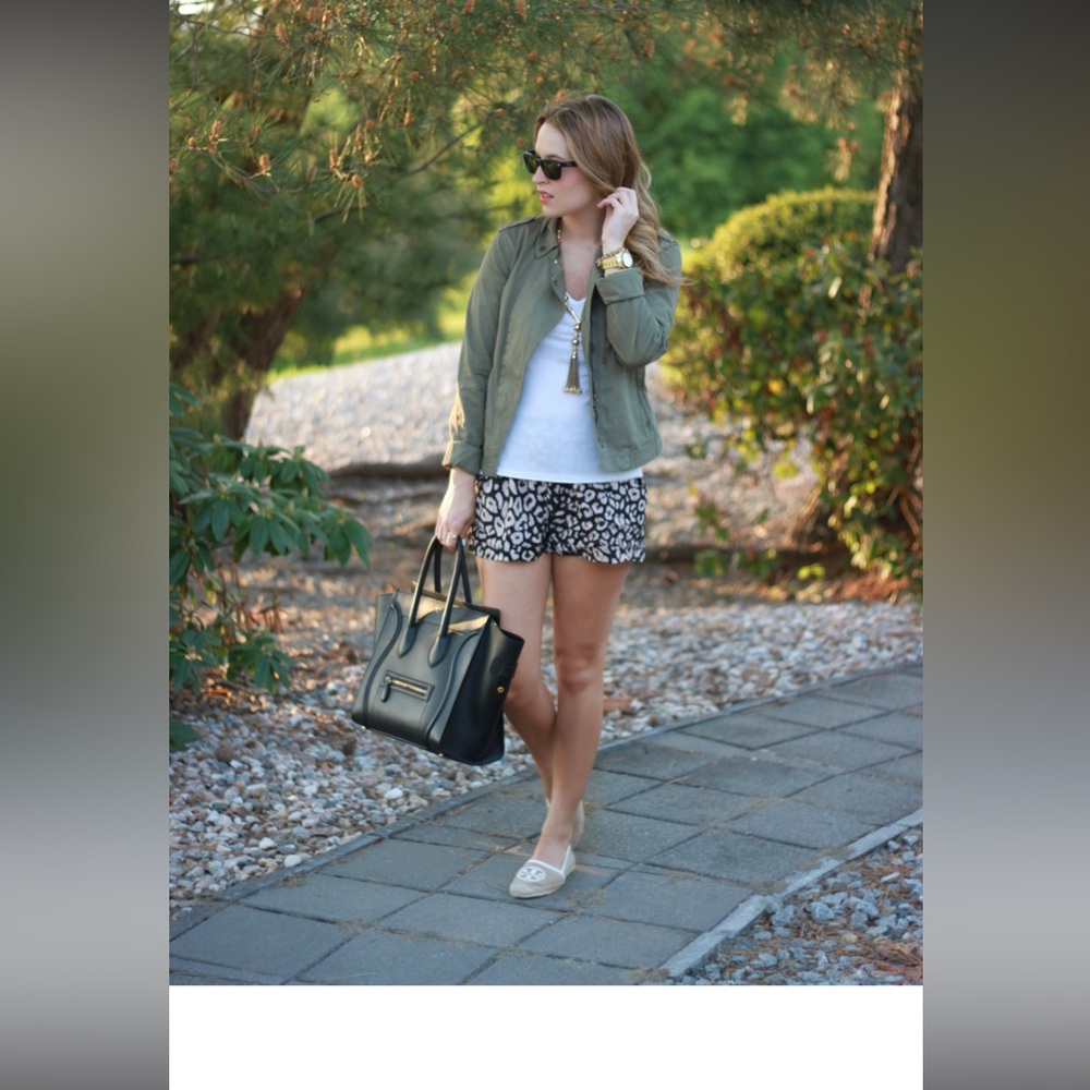 Tory Burch Cream Espadrille Loafers